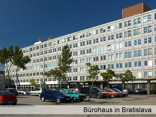 BĂźrohaus in Bratislava